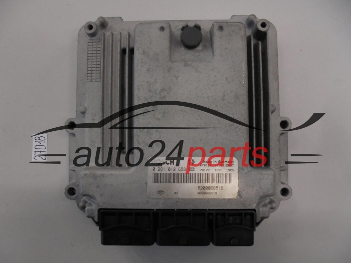 Sterownik silnika Renault Master Trafic 0281012658 8200666516