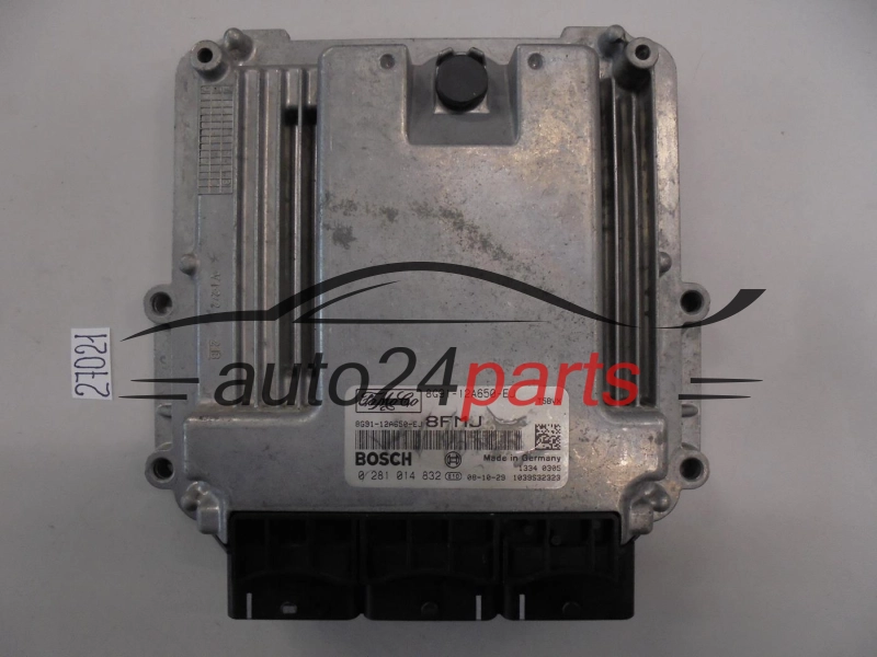 Sterownik silnika Ford Mondeo 2.0 TDCI 0281014832 8G9112A650EL – zdjęcie 3