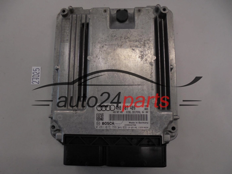 Komputer sterownik silnika Audi 0281015766 4H0907409 EDC17CP24