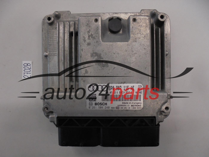 Sterownik silnika Audi A3 Tt 0261S04240 8P0907115AE