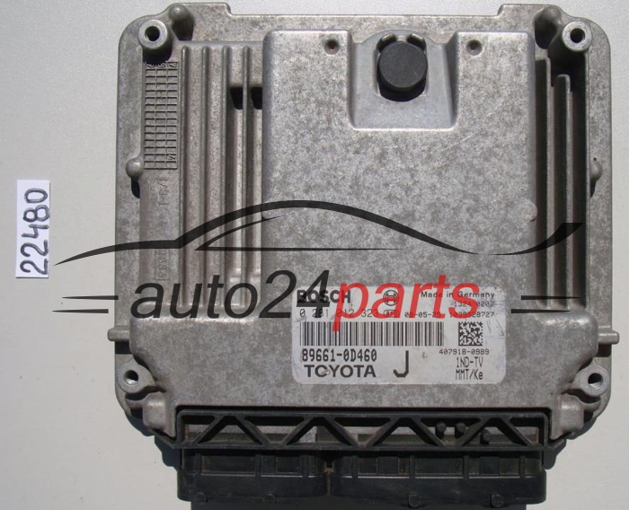 KOMPUTER STEROWNIK SILNIKA TOYOTA YARIS 1.4 D4D BOSCH 0281012323, 0 281 012 323, 89661-0D460 896610D460 J 407918-0989, 1039S28727