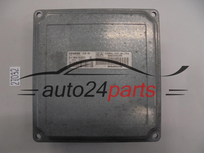 Sterownik skrzyni automatycznej Citroen Peugeot S118475201C SW9654956280