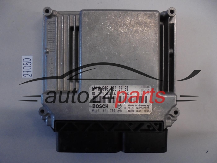 KOMPUTER STEROWNIK SILNIKA MERCEDES VITO BOSCH 0 281 011 789, 0281011789, A 646 153 04 91, A6461530491, CR3.31