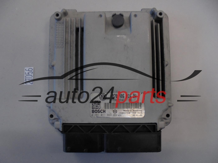Sterownik silnika Volkswagen T5 2.5 TDI 0281011664 070906016BA
