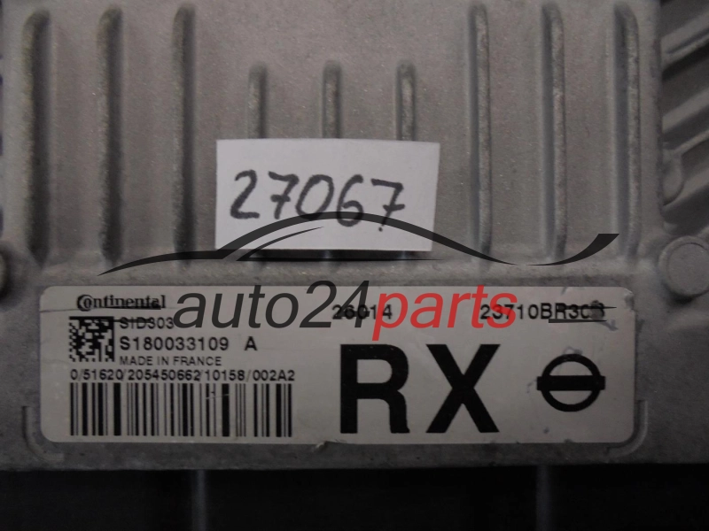 Calculateur Moteur NISSAN S180033109A 23710BR30B
