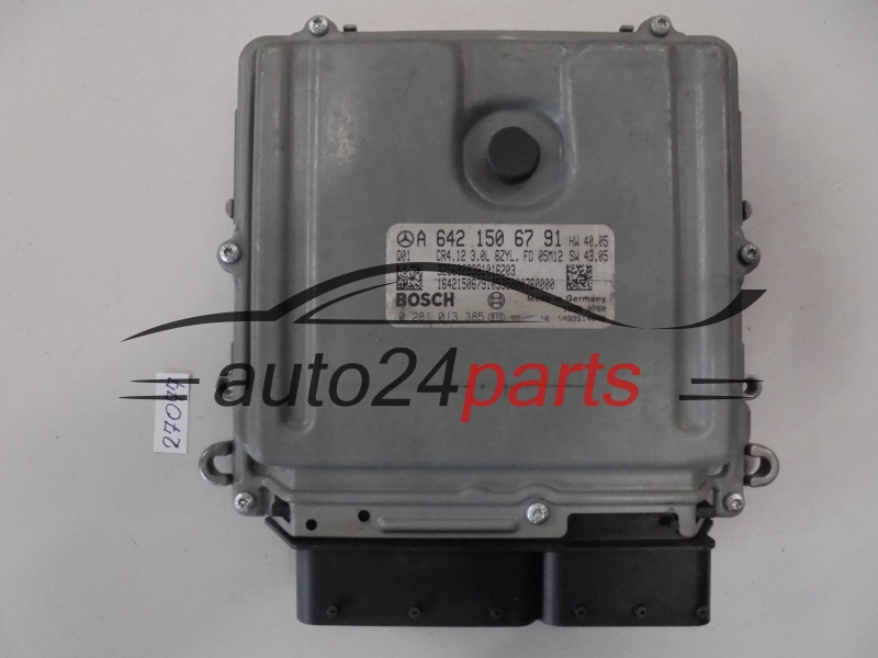 KOMPUTER STEROWNIK SILNIKA MERCEDES BENZ 0281013385 A6421506791 CR4.12
