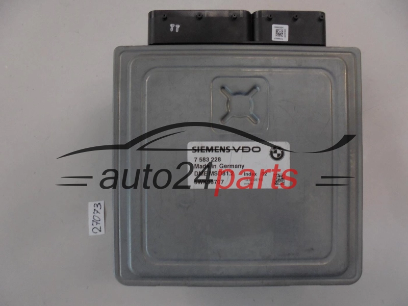 BMW 7583228 5WK93707 DME MSD81.2