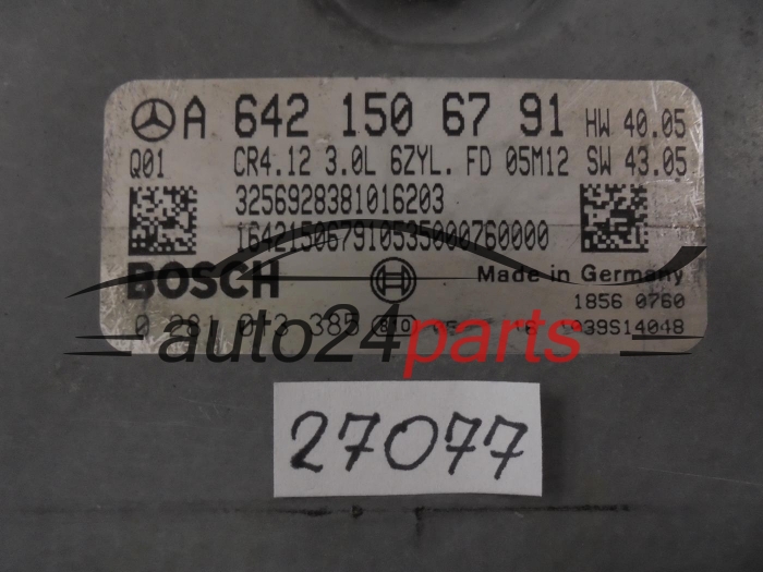 MERCEDES BENZ 0281013385 A6421506791 CR4.12