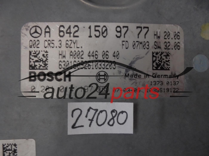 MERCEDES BENZ 0281014197 A6421509777 CR5.3