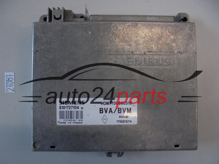 Sterownik silnika Renault Laguna 2.0 S101727104Q HOM7700860316