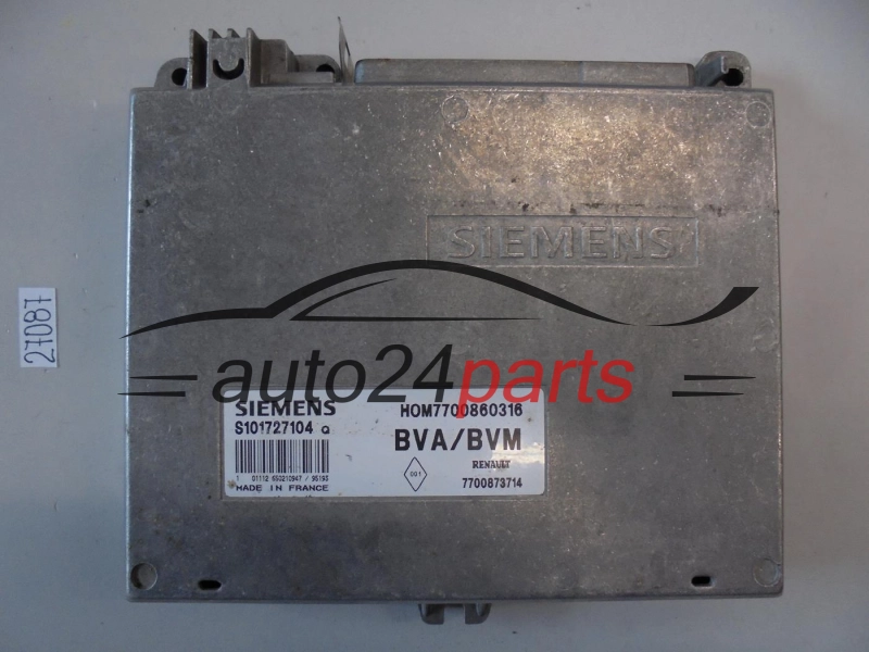 Sterownik silnika Renault Laguna 2.0 S101727104Q HOM7700860316