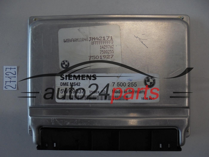 Sterownik silnika BMW 7 728 E38 528 E39 E46 5WK9037 7500255