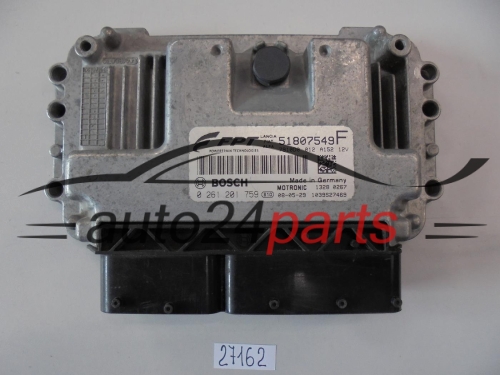 Engine Control Unit Alfa Romeo / Fiat 0261201759 51807549F