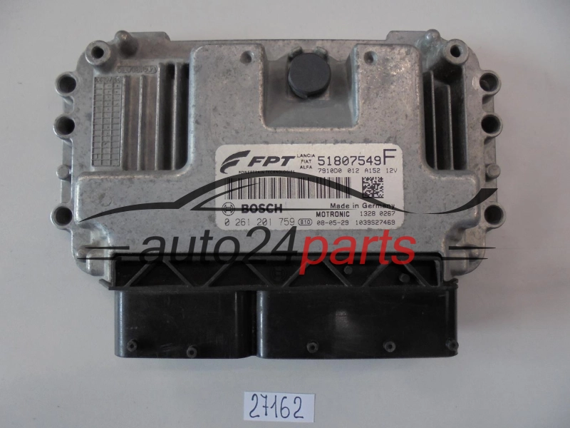 Centralina do motor Alfa Romeo / Fiat 0261201759 51807549F