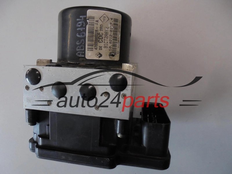 ABS RENAULT LAGUNA 476600002R A, 476600002RA, 91CT2AAY2, 10.0212-0157.4, 10021201574, 00.0403-166C.3, 000403166C3