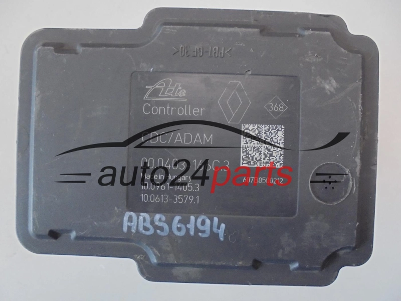 ABS RENAULT LAGUNA 476600002R A, 476600002RA, 91CT2AAY2, 10.0212-0157.4, 10021201574, 00.0403-166C.3, 000403166C3
