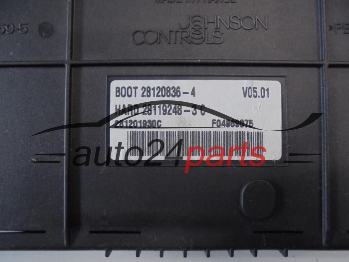 CENTRALKA MODUL BSI CITROEN PEUGEOT 1.6 HDI 96 640 590 8001, 966405908001, 281201930B, 28120836-4, 28119248-3B