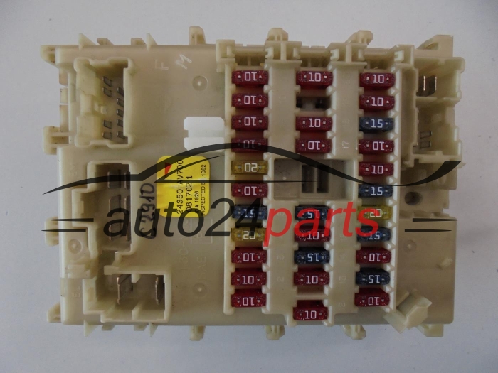 SKRZYNKA ELEKTRYCZNA BEZPIECZNIKÓW MODUL NISSAN PRIMERA 24350 AV700, 24350AV700