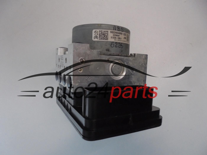 Pompa ABS i sterownik Citroen Peugeot 9822654880 1022012064