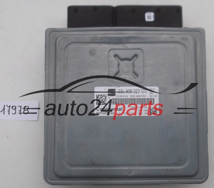 KOMPUTER STEROWNIK SILNIKA SEAT LEON 1.6 TDI CONTINENTAL 5WP42658 AA, 5WP42658AA, 03L 906 023 GG, 03L906023GG, 03L 906 023 G, 03L906023G