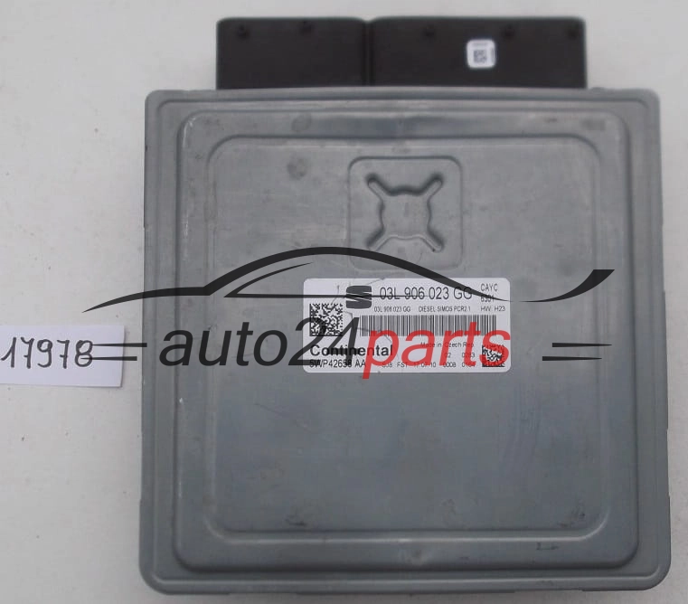  KOMPUTER STEROWNIK SILNIKA SEAT LEON 1.6 TDI CONTINENTAL 5WP42658 AA, 5WP42658AA, 03L 906 023 GG, 03L906023GG, 03L 906 023 G, 03L906023G