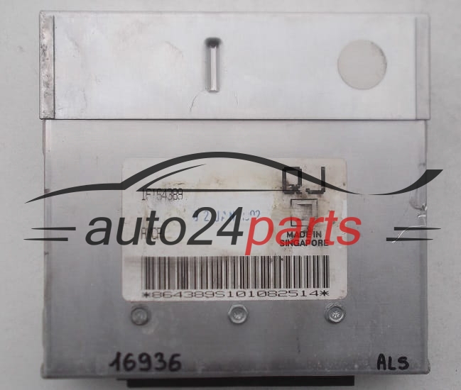 ECU ENGINE CONTROLLER OPEL VECTRA C16NZ GM 16164389 QJ