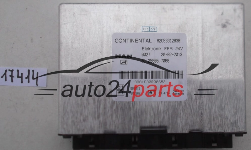 ECU CENTRALITA DE MOTOR MAN TGA CONTINENTAL A2C53312838