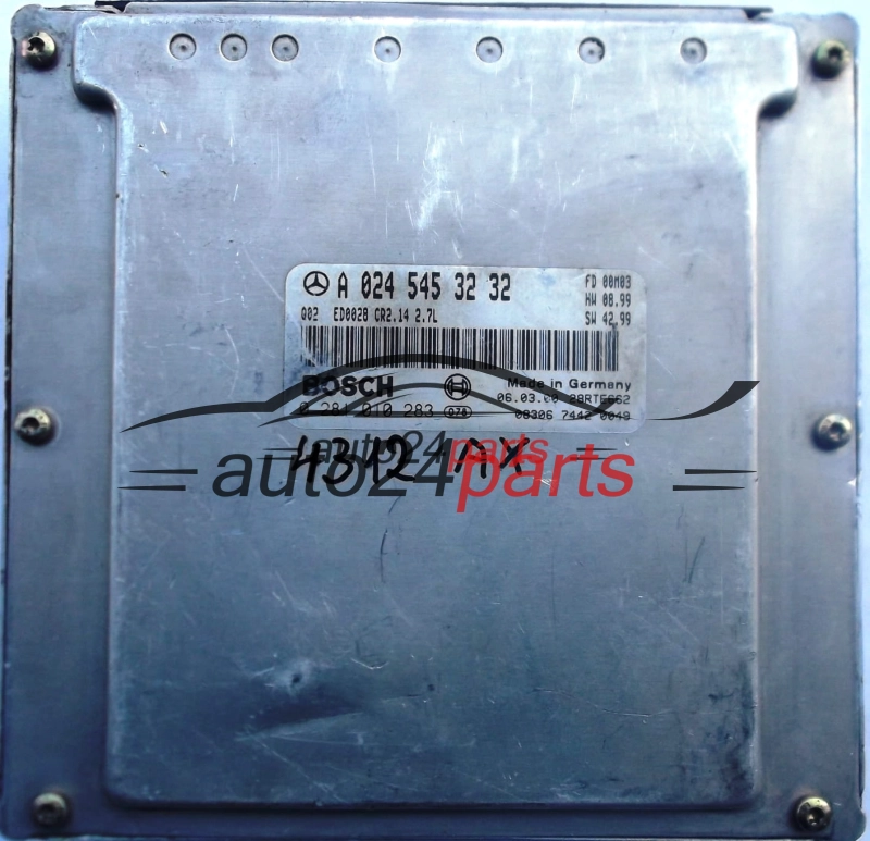 MERCEDES ML 270 CDI A0245453232, 0245453232, A 024 545 32 32 BOSCH 0281010283, 0 281 010 283