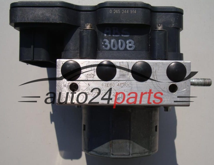 Αντλία αβς NISSAN QASHQAI BOSCH 0 265 244 914, 0265244914, 47660 4EJ0C, 476604EJ0C, 0265956165