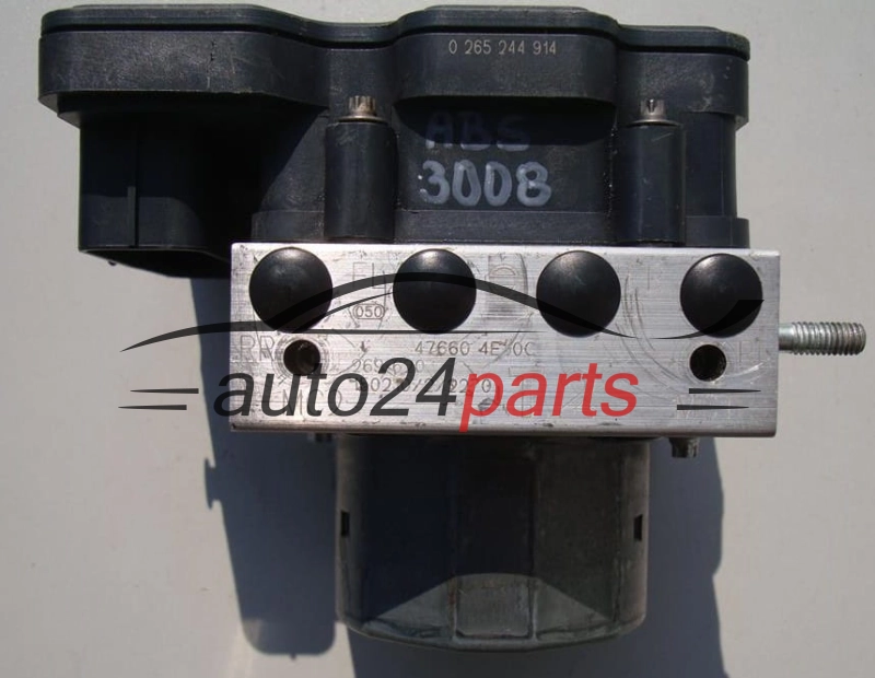 Αντλία αβς NISSAN QASHQAI BOSCH 0 265 244 914, 0265244914, 47660 4EJ0C, 476604EJ0C, 0265956165