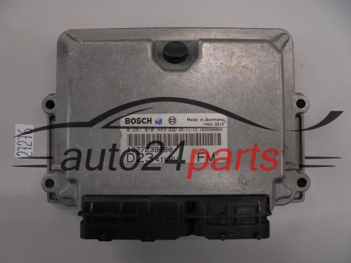KOMPUTER STEROWNIK SILNIKA FIAT DUCATO 2.3, BOSCH 0 281 010 489, 0281010489, 1327239080, D2341WRV FM