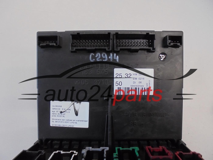 CENTRALKA MODUL KOMFORTU MERCEDES BENZ 1635452532 05371050