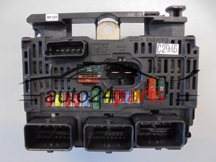 CENTRALKA MODUL STEROWNIK KOMFORTU PEUGEOT 407 SIEMENS S118983001K, S118983001 K, 9656086080 BSM-L01-00