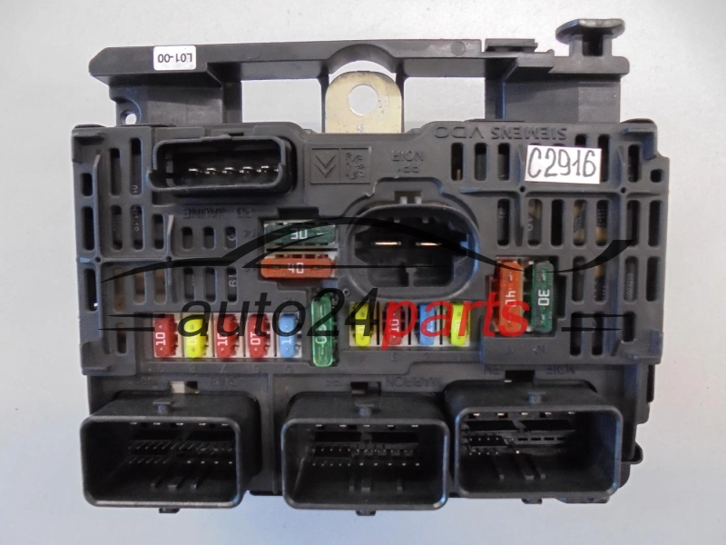 CENTRALKA MODUL STEROWNIK KOMFORTU PEUGEOT 407 SIEMENS S118983001K, S118983001 K, 9656086080 BSM-L01-00