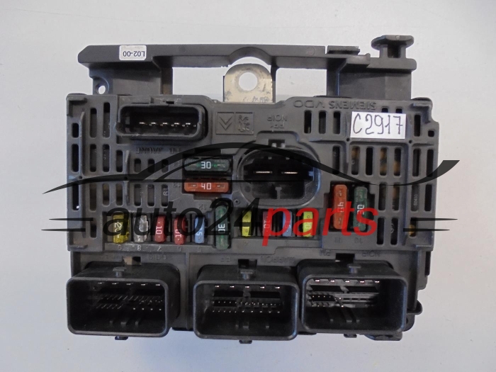 CENTRALKA MODUL STEROWNIK KOMFORTU BSI CITROEN PEUGEOT SIEMENS VDO S118983002 J, S118983002J, 9656086180, BSM-L02-00