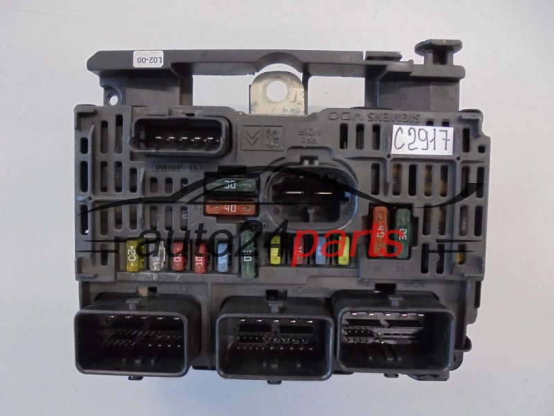 CENTRALKA MODUL STEROWNIK KOMFORTU BSI CITROEN PEUGEOT SIEMENS VDO S118983002 J, S118983002J, 9656086180, BSM-L02-00