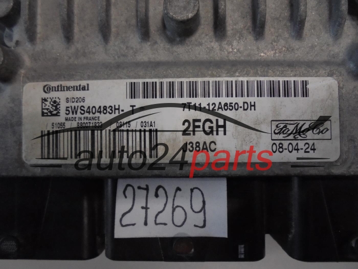 FORD 5WS40483H-T 5WS40483HT 7T11-12A650-DH 7T1112A650D SID206
