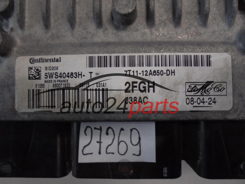 FORD 5WS40483H-T 5WS40483HT 7T11-12A650-DH 7T1112A650D SID206