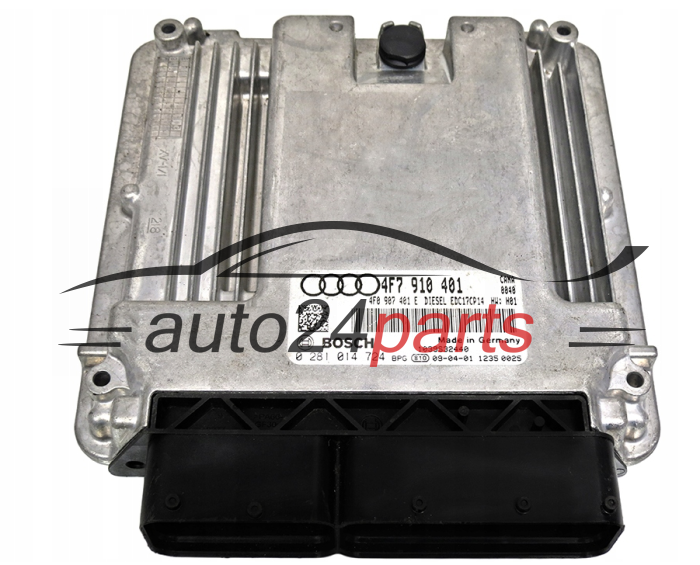 Sterownik silnika Audi A6 2.7 TDI 0281014724 4F7910401