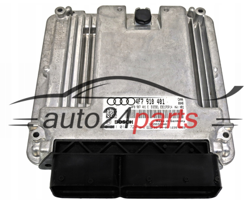 AUDI A6 2.7 TDI 4F7910401, 4F7 910 401, 4F0907401E, 4F0 907 401 E, BOSCH 0281014724, 0 281 014 724, DIESEL EDC17CP14 CANA 0040 1039S32440