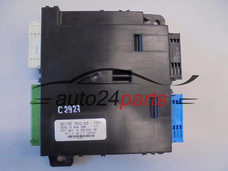 CENTRALKA MODUL STEROWNIK KOMFORTU BMW MINI COOPER 6 949 289, 6949289, 577 621 10, 57762110