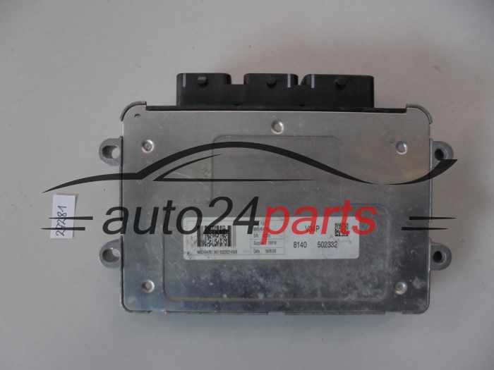 Sterownik silnika Fiat Fiorino 1.4 9665454780