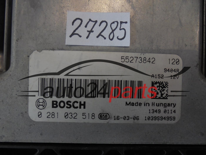 Calculateur Moteur ALFA ROMEO 0281032518 55273842
