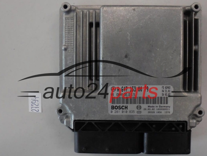 KOMPUTER STEROWNIK SILNIKA MERCEDES W211 E270 2.7 CDI BOSCH 0 281 010 835, 0281010835, A 647 153 00 79, A6471530079, 6471530079