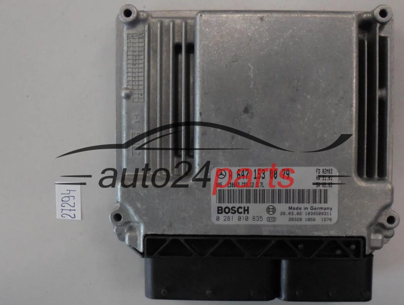 Sterownik silnika Mercedes W211 E270 2.7 CDI 0281010835 A6471530079 – zdjęcie 2