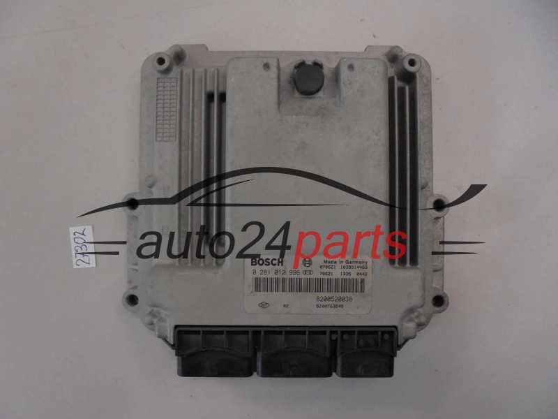 Centralita de motor RENAULT 0281012996 8200520036
