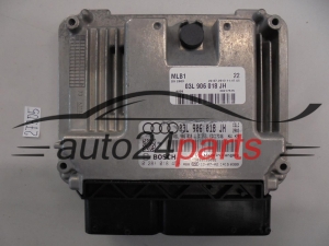 Engine control module Audi 0281018458 03L906018JH EDC17C46