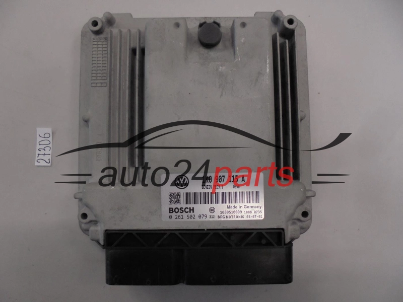 KOMPUTER STEROWNIK SILNIKA VW VOLKSWAGEN GOLF 2.0 TURBO, 0 261 S02 079 0261S02079 1K0 907 115 A 1K0907115A MED9.1