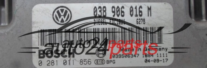 VW VOLKSWAGEN T5 1.9 TDI BOSCH 0281011856, 038 906 016 M, 038906016M.jpg
