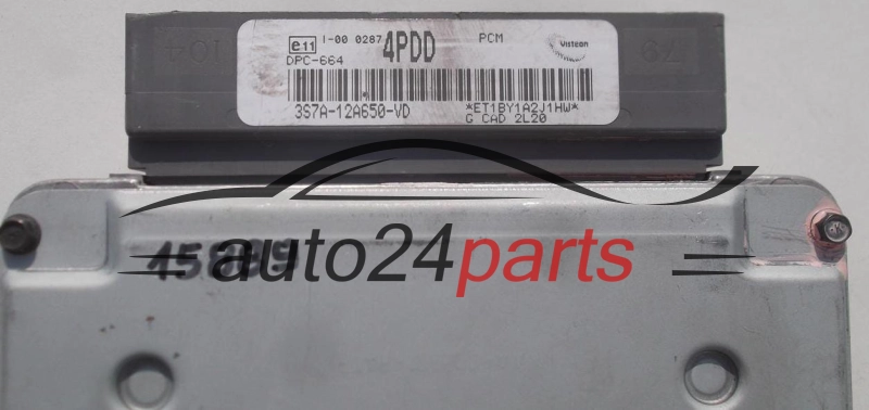 CENTRALINA MOTORE FORD MONDEO MK3 2.0 TDCI VISTEON 3S7A-12A650-VD, 3S7A12A650VD, 4PDD 